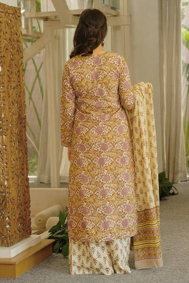 Cotton Vibrant Multi Color Printed Readymade Salwar Suit