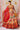 Red Art Silk Festive Wear Readymade Crop Top Lehenga