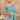 Cyan Color Border Work Pleasant Party Style Chiffon Silk Saree