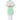White And Sea Green Fancy Fabric Graceful Readymade Men Kurta Pyjama For Festive Wear