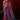 Delicate Rani Color Patola Style Printed Silk Saree