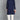 Vibrant Navy Blue Color Cotton Embroidered Kurta Pyjama For Function