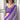 Classic Printed Work On Purple Color Saree In Crepe Fabric