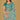 Charming Cyan Color Organza Saree With Embroidered Work