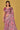 Radiant Embroidered Work On Pink Color Organza Saree