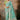 Cyan Party Wear Saree With Enticing Blouse