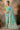 Cyan Party Wear Saree With Enticing Blouse