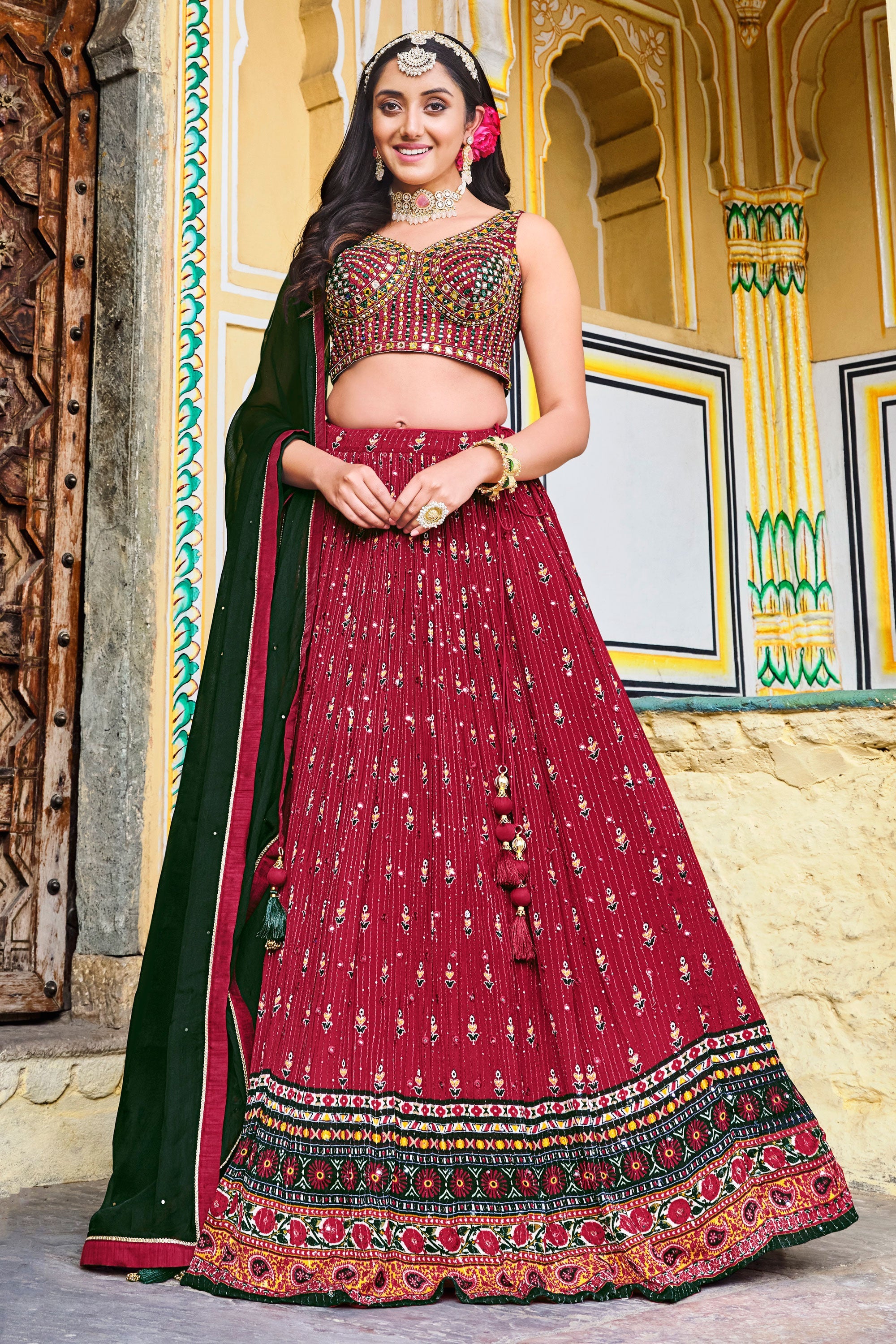 Cheap lehenga online shopping best sale