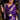 Creative Weaving Design on Satin Silk Fabric Saree in Purple Color