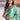 Satin Silk Cyan Festive Wear Flower Print Saree