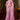 Ethereal Pink Color Silk Chiffon Fabric Wedding Wear Saree