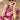 Dazzling Printed Work On Magenta Color Saree In Georgette Fabric