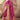 Dazzling Printed Work On Magenta Color Saree In Georgette Fabric