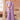 Lavender Chiffon Party Style Luminous Lace Work Saree With Designer Blouse