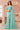Cyan Party Style Georgette Lace Work Saree With Designer Blouse