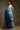 Satin Silk Simple Plain Saree In Navy Blue Color