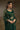 Satin Chiffon Plain Saree In Dark Green Color
