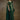 Satin Chiffon Plain Saree In Dark Green Color