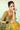 Yellow Sangeet Wear Georgette Weaving Work Saree