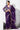 Art Silk Lace Border Work Purple Saree