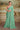 Sea Green Festive Wear Georgette Lace Work Saree