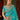 Art Silk Embroidered Border Work Cyan Wedding Wear Saree