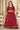 Dazzling Georgette Fabric Maroon Color Sequins Embroidered Anarkali Suit
