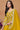 Yellow Color Jacquard Fabric Adorming Function Wear Anaraklai Suit