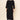 Bewitching Embroidered Work On Rayon Fabric Readymade Kurti In Black Color