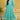 Sea Green Color Cotton Rayon Fabric Chic Readymade Kurti