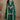 Engaging Green Color Art Silk Fabric Palazzo Suit