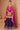 Amazing Purple Color Chinon Fabric Readymade Sharara Top Lehenga