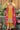 Chinon Fabric Mustard Color Festive Look Palazzo Suit