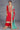 Red Color Printed Classic Chinon Palazzo Suit