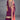 Lovely Chinon Printed Palazzo Suit In Wine Color