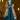 Teal Color Party Style Anarkali Salwar Suit