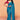 Graceful Tissue Silk Cyan Embroidered Border Work Saree With Unstitched Blouse
