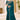 Elegant Teal Chiffon Satin Saree With Border Work