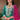 Chinon Fabric Green Color Excellent Readymade Palazzo Suit
