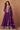 Silk Fabric  Glamorous Long Gown With Dupatta In Purple Color