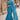 Kriti Sanon Trendy Sky Blue Ethnic Print Saree With Zigzag Design
