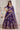 Heavy Sequins Embroidery Luxury Purple Sangeet Wear Lehenga Choli