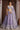 Luxury Purple Tissue Sangeet Function Lehenga Choli