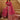 Soft Khadi Georgette Bandhani Saree In Magenta