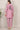 Pink Color Embroidered Art Silk Fabric Co-Ord Set