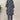Navy Blue Color Printed Art Silk Fabric Co-Ord Set