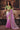 Womens Satin Heavy Lace Border Work Pink Saree With Unstitched Blouse