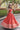 Designer Rust Rayon Gamthi Mirror Work Festive Collection Lehenga Choli