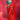 Emerald Red Art Silk Saree With Embroidered Blouse