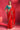 Emerald Red Art Silk Saree With Embroidered Blouse